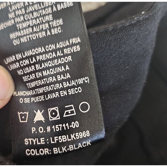 Joe's Jeans Women's Black Mid Rise Stretch 5 Pocket Skinny Jeggings Size 24 - Picture 8 of 8